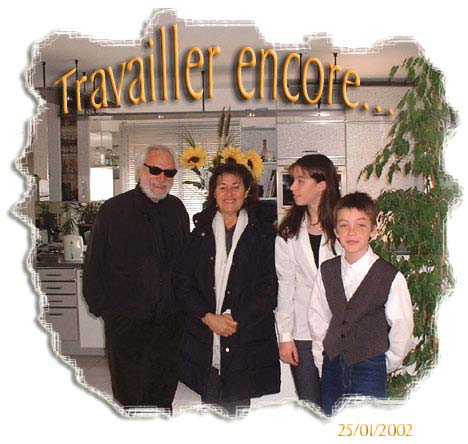Jo, Françoise, Christel & Julien.